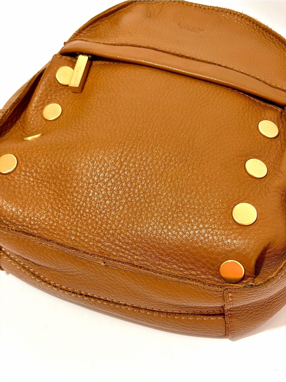 Hammitt Shane Mini/Small Backpack In Arches/Caramel/Brushed Gold Hardware - Picture 4 of 8